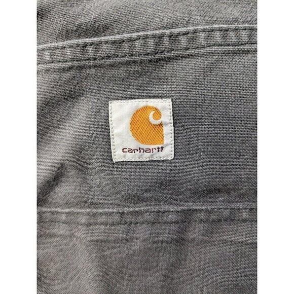 Carhartt Pants Mens 38x34 (Actual 38x31) Double Front Knee Duck Carpenter Gray - Picture 15 of 16